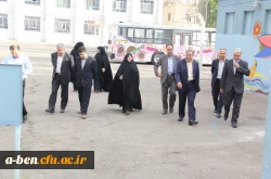 بازدید مدیرکل آموزش و پرورش استان اردبیل از پردیس بنت الهدی صدر