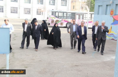 بازدید مدیرکل آموزش و پرورش استان اردبیل از پردیس بنت الهدی صدر