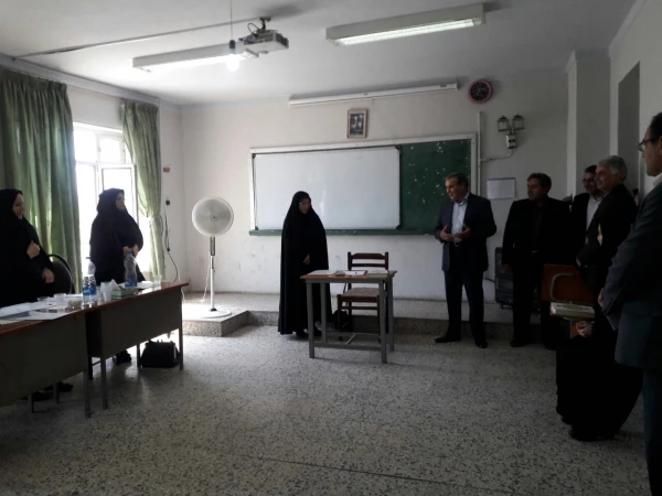 بازدید مدیر کل  آموزش و پرورش اردبیل از روند مصاحبه داوطلبان ورود به دانشگاه فرهنگیان سال 95