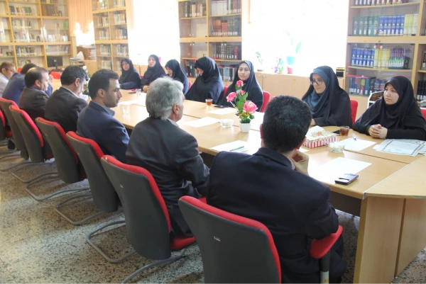 افتتاحیه سامانه یکپارچه کتابخانه ها (سیمرغ) پردیس بنت الهدی صدر اردبیل