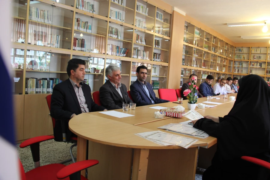 افتتاحیه سامانه یکپارچه کتابخانه ها (سیمرغ) پردیس بنت الهدی صدر اردبیل