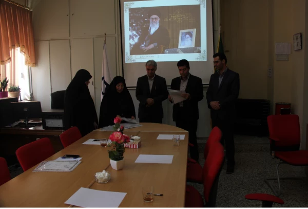 افتتاحیه سامانه یکپارچه کتابخانه ها (سیمرغ) پردیس بنت الهدی صدر اردبیل