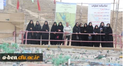 بازدید دانشجومعلّمان پردیس  از نمایشگاه رزمی، فرهنگی عملیات کربلای4 واقع در مجتمع شورابیل