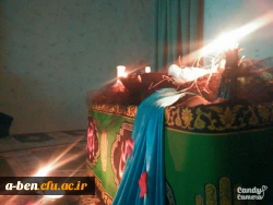 مراسم طشت گذاری درپردیس بنت الهدی صدر اردبیل