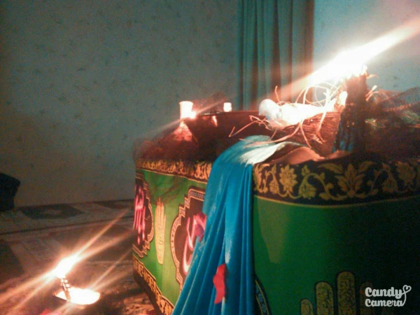 مراسم طشت گذاری درپردیس بنت الهدی صدر اردبیل