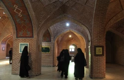 بازدید دانشجومعلمان پردیس از از نمایشگاه خوشنویسی استاد صابر صفایی