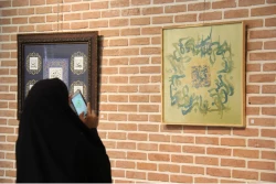 بازدید دانشجومعلمان پردیس از از نمایشگاه خوشنویسی استاد صابر صفایی