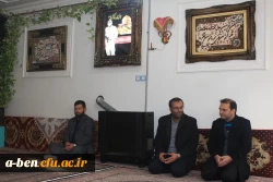 دیدار باخانواده ی شهیدمدافع حرم هاشم دهقانی نیا