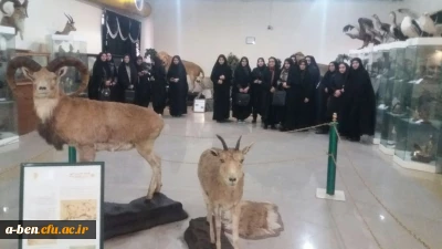 بازدید از موزه تاریخ طبیعی اردبیل به مناسبت هفته دانشجو