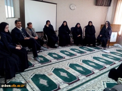 نشست صمیمی دانشجو معلّمان با مسئولین پردیس بنت الهدی صدر اردبیل