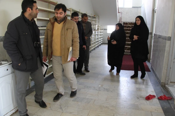 بازدید هیات  نظارت و ارزیابی دانشگاه محقّق اردبیلی