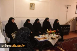 دیدار سرپرست پردیس بنت الهدی صدر با خانواده شهید زهرا اسدی