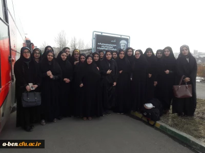 اعزام کاروان راهیان نور پردیس بنت الهدی صدر اردبیل به مناطق عملیاتی جنوب کشور