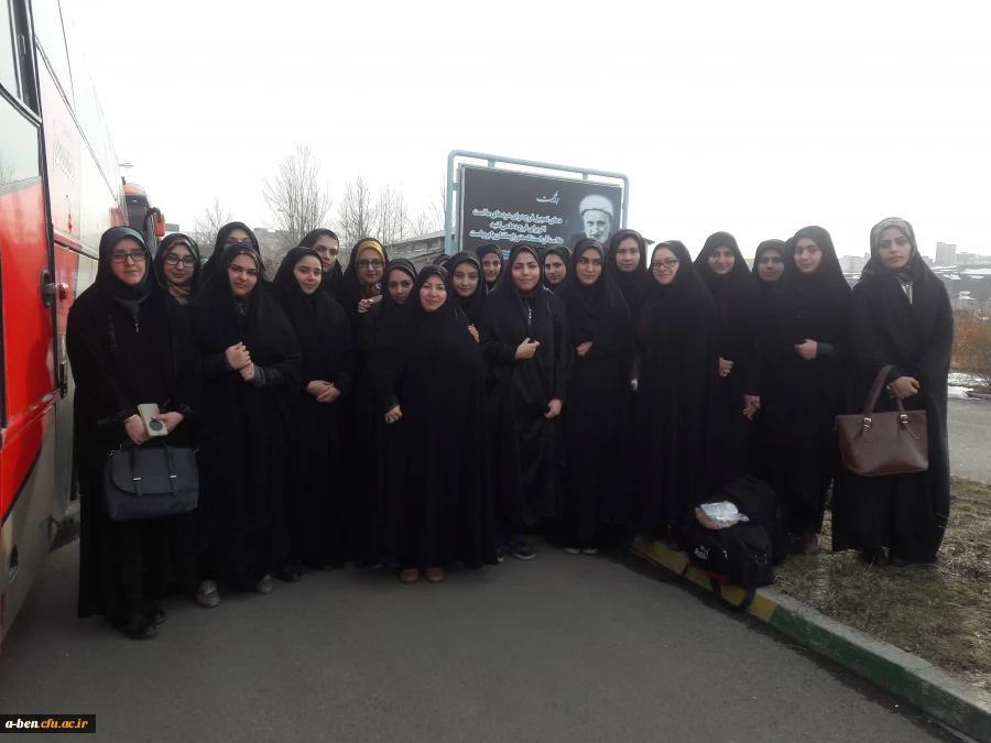 اعزام کاروان راهیان نور پردیس بنت الهدی صدر اردبیل به مناطق عملیاتی جنوب کشور