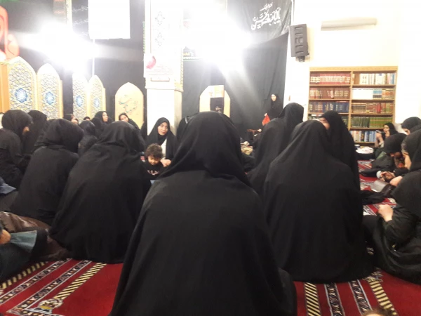 شرکت دانشجومعلمان در مراسم عزاداری شهادت حضرت فاطمه زهرا(س)در دانشگاه محقق اردبیلی