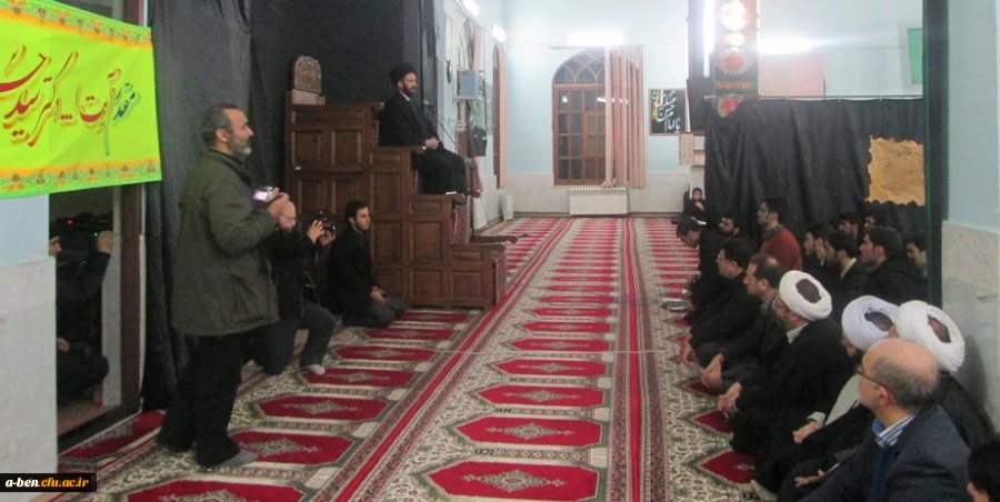 شرکت دانشجومعلمان درجلسه اخلاق نماینده ولی فقیه  استان