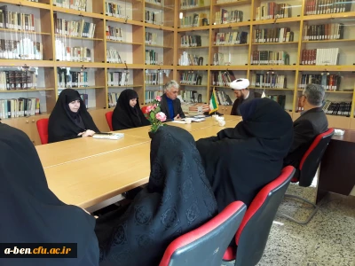 مراسم معارفه مسئول واحد خواهران دفتر نهاد مقام معظّم رهبری دانشگاه فرهنگیان در پردیس بنت الهدی صدر اردبیل