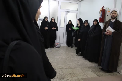 شرکت دانشجومعلمان پردیس در مراسم اعتکاف رجبیه