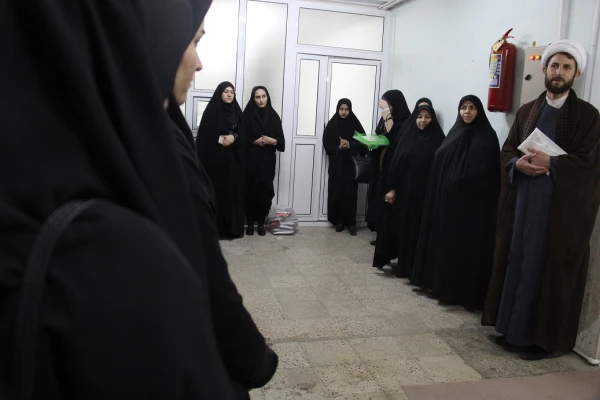 شرکت دانشجومعلمان پردیس در مراسم اعتکاف رجبیه