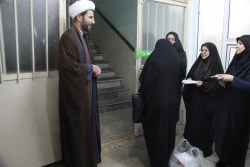 شرکت دانشجومعلمان پردیس در مراسم اعتکاف رجبیه