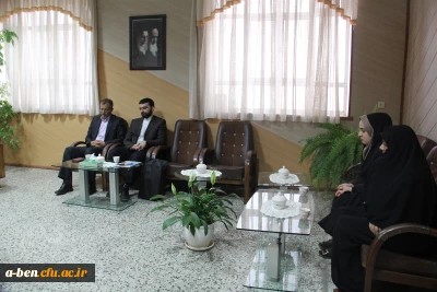 دیدار مسئولان بسیج دانشجویی دانشگاه های استان اردبیل با سرپرست پردیس بنت الهدی صدر اردبیل