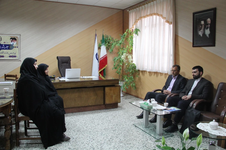 دیدار مسئولان بسیج دانشجویی دانشگاه های استان اردبیل با سرپرست پردیس بنت الهدی صدر اردبیل
