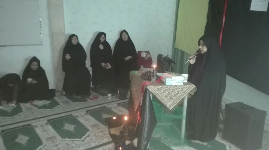 مراسم وفات «عقیله بنی هاشم» حضرت زینب(س)  در خوابگاه پردیس