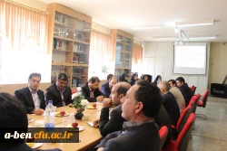 حضور مدیرکل محترم امور حقوقی و دبیر هیات ریئسه دانشگاه فرهنگیان