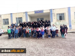 بازدید دانشجومعلّمان پردیس بنت الهدی صدر اردبیل از کلاس های چندپایه