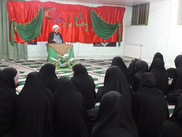 برگزاری مراسم خانه تکانی دل به مناسبت آغاز ماه مبارک رمضان در خوابگاه پردیس