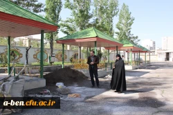 آغاز بهسازی و تعمیرات  بخش های مختلف پردیس بنت الهدی صدر اردبیل