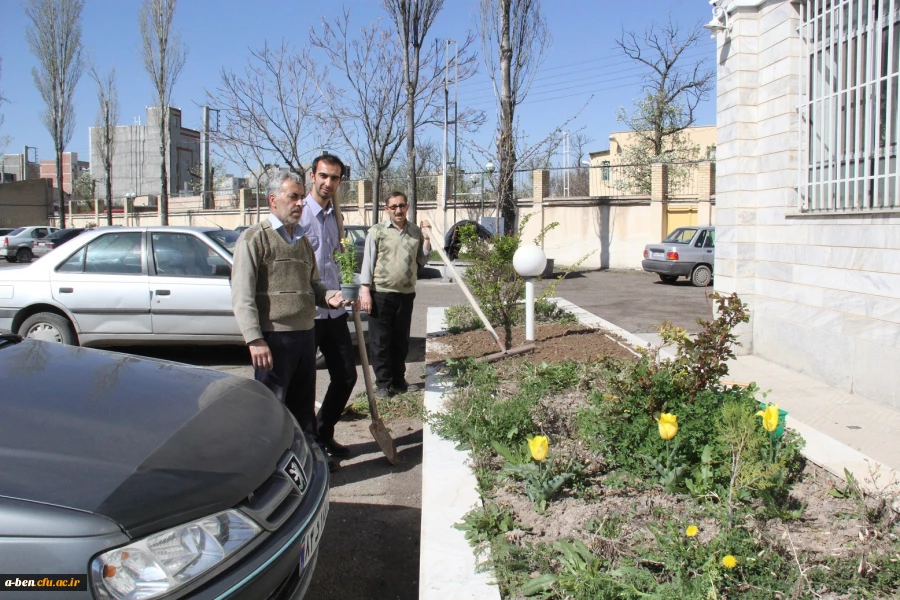 آغاز بهسازی و تعمیرات  بخش های مختلف پردیس بنت الهدی صدر اردبیل