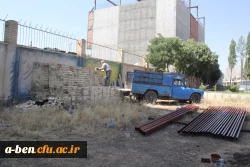 آغاز بهسازی و تعمیرات  بخش های مختلف پردیس بنت الهدی صدر اردبیل