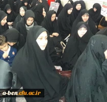 حضور دانشجومعلمان  و کارکنان پردیس در بزرگداشت حماسه ۹ دی در اردبیل