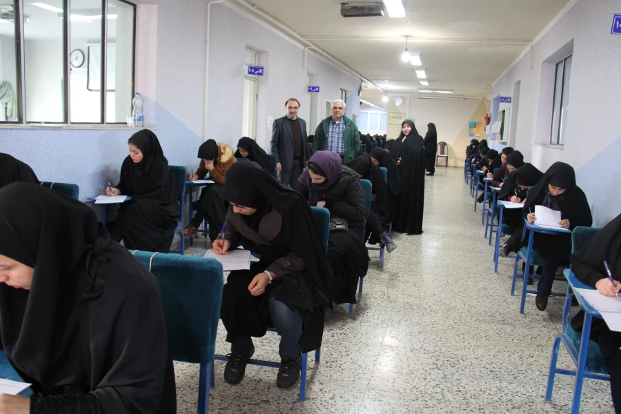 روند برگزاری امتحانات