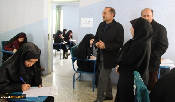 بازدید از امتحانات