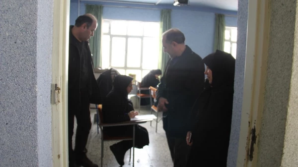 بازدید از امتحانات