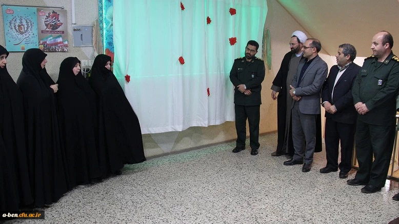 مراسم رونمایی از یادمان شهدای زن استان اردبیل در پردیس بنت الهدی صدر