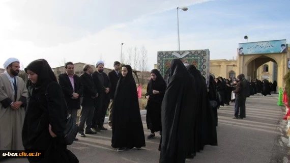 دانشجومعلمان با شعار " دانشجو معلم انقلابی،شهادت طلبی" رهسپار دیار عشق و ایثار شدند