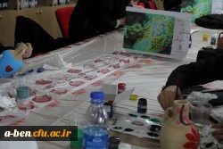 برگزاری ورکشاپ و مسابقه نوروزی نقاشی روی سفال