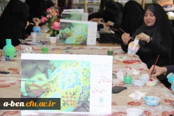 برگزاری ورکشاپ و مسابقه نوروزی نقاشی روی سفال