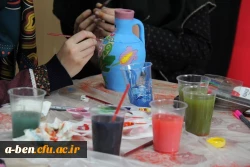 برگزاری ورکشاپ و مسابقه نوروزی نقاشی روی سفال