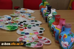 برگزاری ورکشاپ و مسابقه نوروزی نقاشی روی سفال