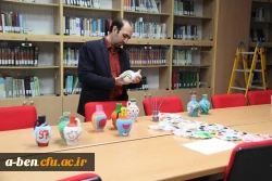 برگزاری ورکشاپ و مسابقه نوروزی نقاشی روی سفال