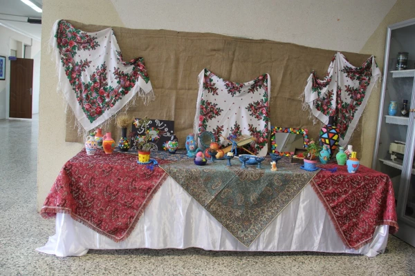 برپایی غرفه نوروز در پردیس