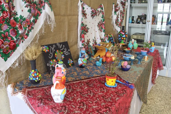 برپایی غرفه نوروز در پردیس