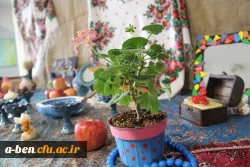 برپایی غرفه نوروز در پردیس