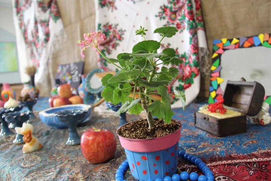 برپایی غرفه نوروز در پردیس