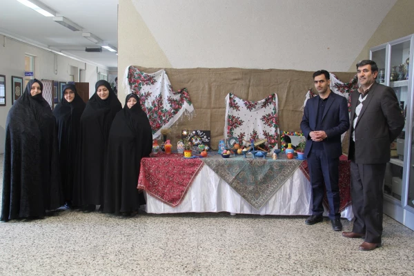 برپایی غرفه نوروز در پردیس