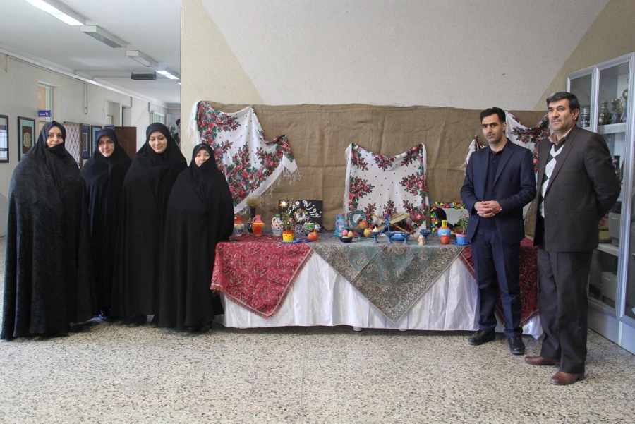 برپایی غرفه نوروز در پردیس